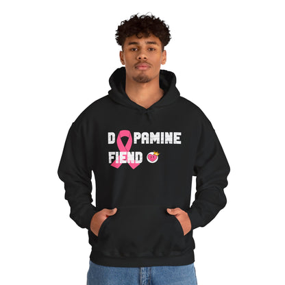 Dopamine Fiend Hoodie! Breast Cancer Awareness edition