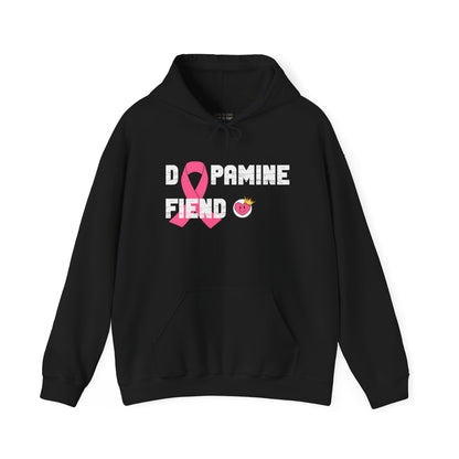 Dopamine Fiend Hoodie! Breast Cancer Awareness edition