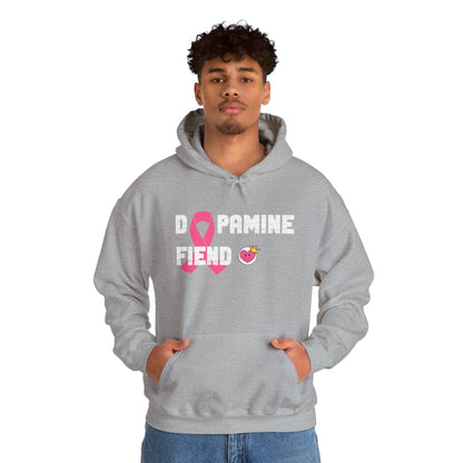Dopamine Fiend Hoodie! Breast Cancer Awareness edition