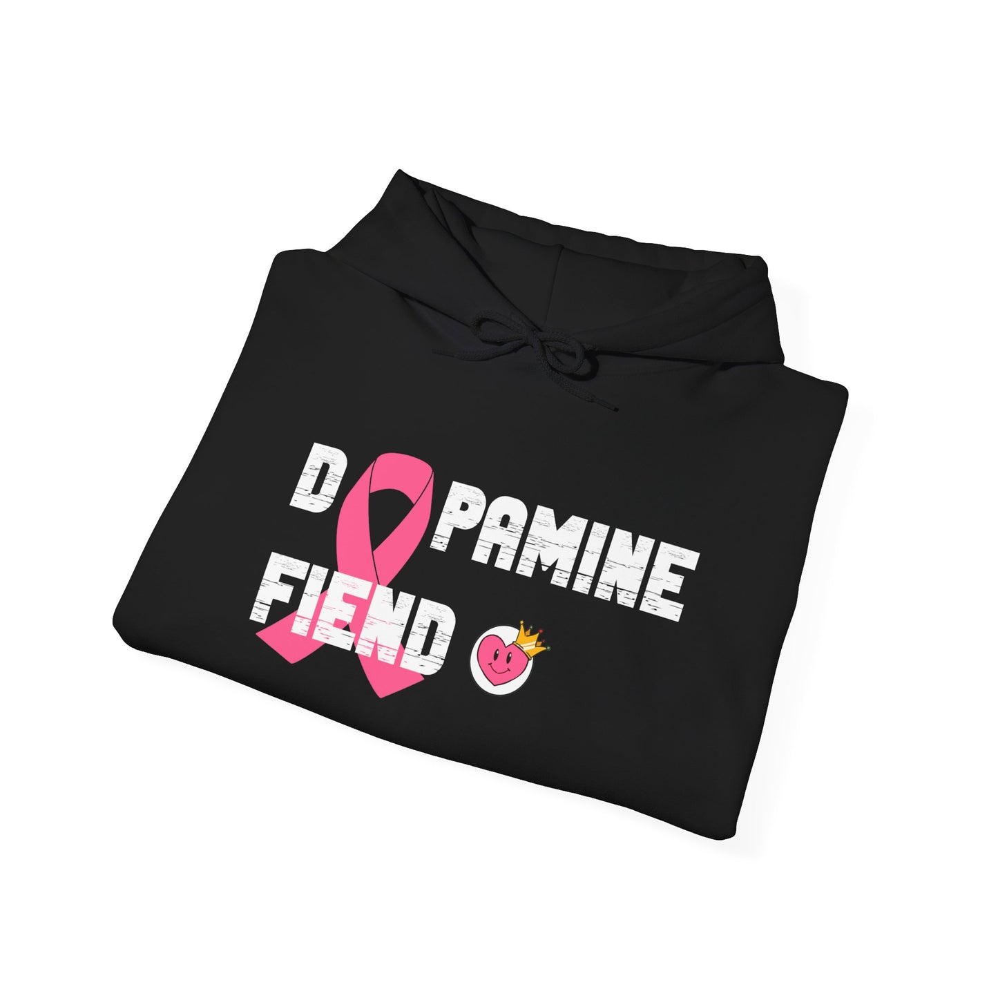 Dopamine Fiend Hoodie! Breast Cancer Awareness edition