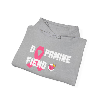 Dopamine Fiend Hoodie! Breast Cancer Awareness edition